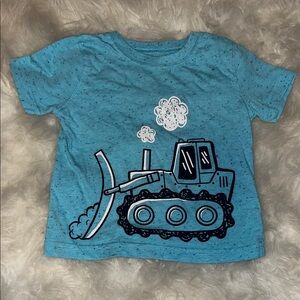 Jumping Beans Teal Construction Tee